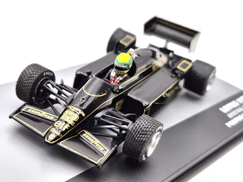 Lotus 97T F1 #12 (1985) - GP-ul Portugaliei - Ayrton Senna - CU PILOT - Edicola - 1:43