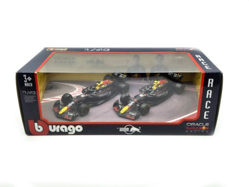 Set Red Bull RB20 F1 (2024) - #1 Max Verstappen - #11 Sergio Perez - Bburago - 1:43