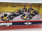Set Red Bull RB20 F1 (2024) - #1 Max Verstappen - #11 Sergio Perez - Bburago - 1:43
