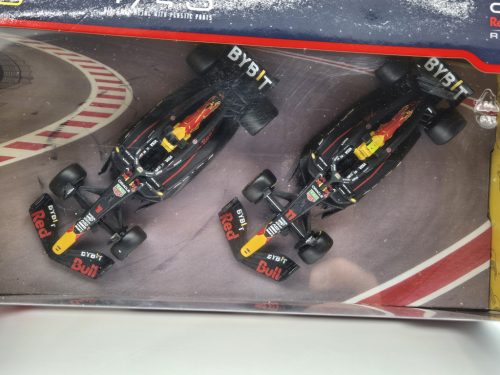 Set Red Bull RB20 F1 (2024) - #1 Max Verstappen - #11 Sergio Perez - Bburago - 1:43