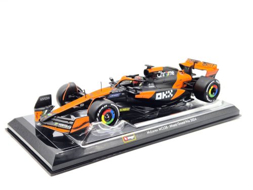 McLaren MCL38 F1 #81 (2024) - Oscar Piastri - CU PILOT - Bburago - 1:24