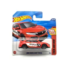   Hot Wheels Honda Civic Type R (2018) - Then and now 3/10 - 123/250 - Hot Wheels - 1:64