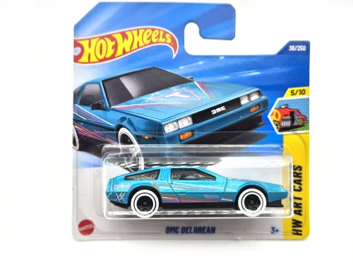 Hot Wheels DMC Delorean - HW Art Cars 5/10 - 36/250 - Hot Wheels - 1:64