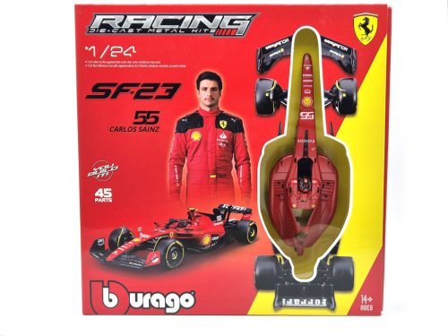 Ferrari SF-23 F1 #55 (2023) - Carlos Sainz - model asamblabil - Bburago - 1:24