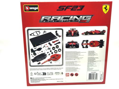 Ferrari SF-23 F1 #55 (2023) - Carlos Sainz - model asamblabil - Bburago - 1:24