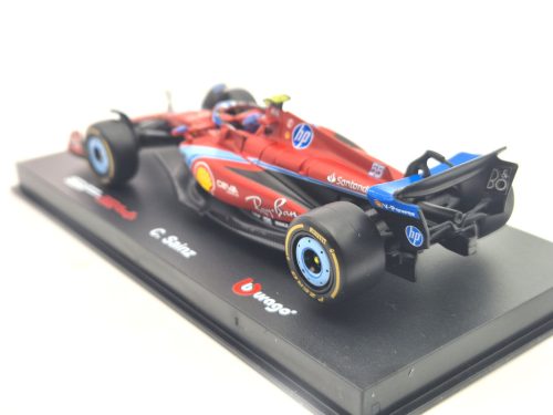 Ferrari SF-24 F1 #55 (2024) - Miami GP - Carlos Sainz - CU PILOT - Bburago - 1:43