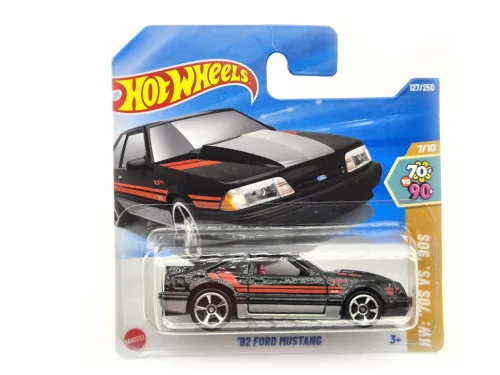 Hot Wheels '92 Ford Mustang - HW: '70s vs. '90s 7/10 - 127/250 - Hot Wheels - 1:64