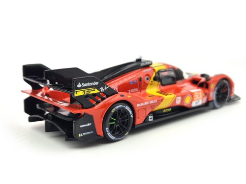 Ferrari 499P 3.0L Turbo V6 #51 - câștigător 24h Le Mans (2023) - Alessandro Pier Guidi - James Calado - Antonio Giovinazzi - Bburago - 1:43