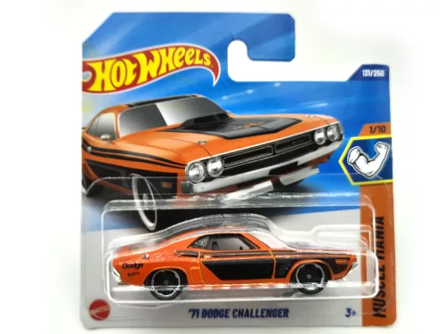 Hot Wheels '71 Dodge Challenger - Muscle Mania 1/10 - 131/250 - Hot Wheels - 1:64