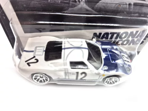 Hot Wheels Ford GT40 - Silver Series 1/5 - cu card lung - Hot Wheels - 1:64