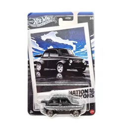   Hot Wheels '60s Fiat 500 D Modificat - Silver Series 3/5 - card lung - Hot Wheels - 1:64