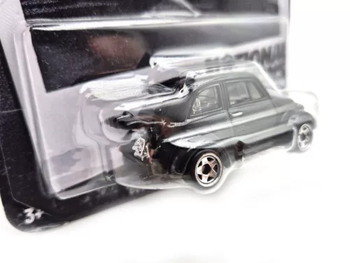 Hot Wheels '60s Fiat 500 D Modificat - Silver Series 3/5 - card lung - Hot Wheels - 1:64