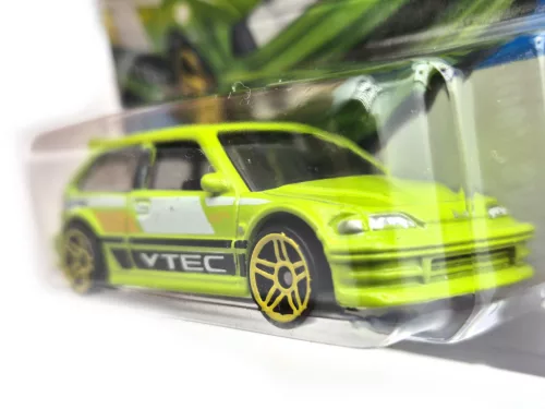 Hot Wheels '90 Honda Civic EF - HW: '70 vs. '90s 1/10 - 28/250 - Hot Wheels - 1:64