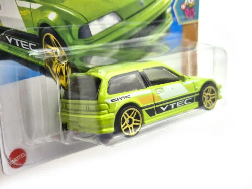 Hot Wheels '90 Honda Civic EF - HW: '70 vs. '90s 1/10 - 28/250 - Hot Wheels - 1:64