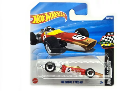 Hot Wheels '68 Lotus Tip 49 - Race Day HW 8/10 - 193/250 - Hot Wheels - 1:64