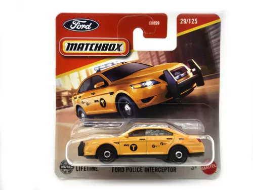 Ford Police Interceptor - 29/125 - Matchbox - 1:64