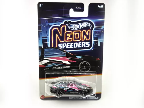 Hot Wheels Toyota AE-86 Corolla - Neon Speeders - Hot Wheels - 1:64