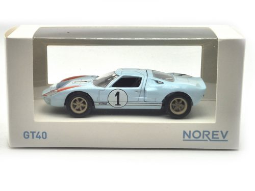 Ford GT40 MKII. 7.0L V8 #2 (1966) - 24h Le Mans - K. Miles - D. Hulme - Norev - 1:43
