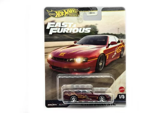 Hot Wheels Fast and Furious - Furios și iute 1/5 - Nissan 240SX (S14) - Hot Wheels - 1:64