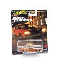   Hot Wheels Fast and Furious - Furios și iute 4/5 - 1970 Custom Plymouth Roadrunner - Hot Wheels - 1:64