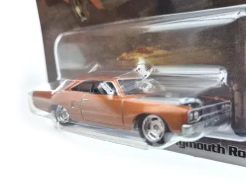 Hot Wheels Fast and Furious - Furios și iute 4/5 - 1970 Custom Plymouth Roadrunner - Hot Wheels - 1:64