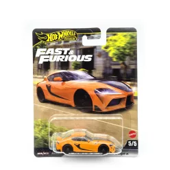   Hot Wheels Fast and Furious - Furios și iute 5/5 - 2021 Toyota GR Supra - Hot Wheels - 1:64
