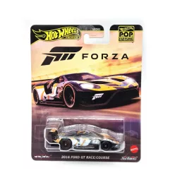   Hot Wheels Premium - Pop Culture - Forza - 2016 Ford GT Race/Course - Hot Wheels - 1:64