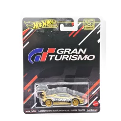   Hot Wheels Premium - Pop Culture - Gran Turismo - Lamborghini Huracan LP 620-2 Super Trofeo - Hot Wheels - 1:64