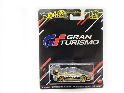 Hot Wheels Premium - Pop Culture - Gran Turismo - Lamborghini Huracan LP 620-2 Super Trofeo - Hot Wheels - 1:64