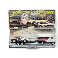   Hot Wheels Team Transport - DMC DeLorean - HW Rally Hauler - Hot Wheels - 1:64