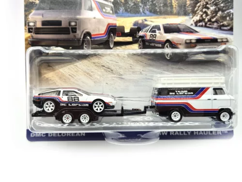 Hot Wheels Team Transport - DMC DeLorean - HW Rally Hauler - Hot Wheels - 1:64
