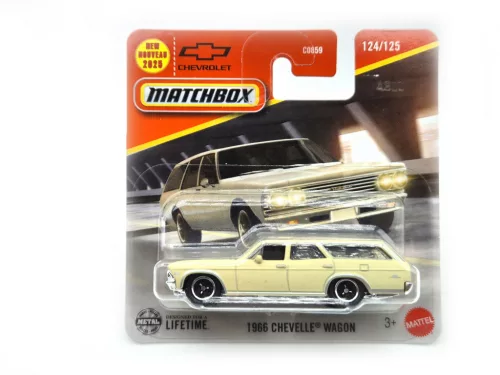 1966 Chevelle Wagon - 124/125 - blistere - Matchbox - 1:64