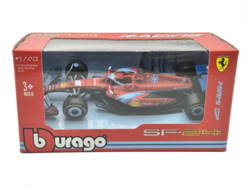 Ferrari SF-24 F1 #16 (2024) - Miami GP - Charles Leclerc - Bburago - 1:43