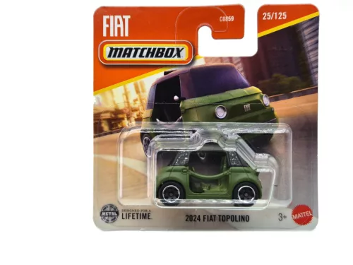 Fiat Topolino - 2024 - 25/125 - blister - Matchbox - 1:64