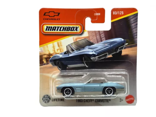 Chevrolet Chevy Corvette (1963) - 83/125 - blister - Matchbox - 1:64