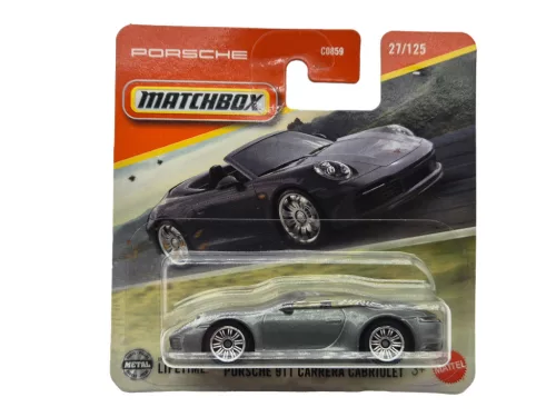 Porsche 911 Carrera Cabriolet - 27/125 - blister - Matchbox - 1:64