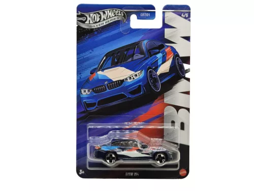 BMW M4 - 4/5 - card lung - Hot Wheels - 1:64