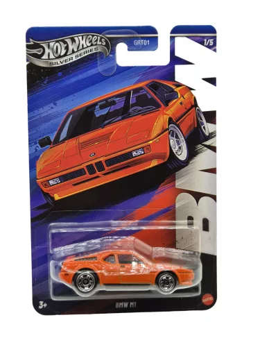 BMW M1 - 1/5 - card lung - Hot Wheels - 1:64