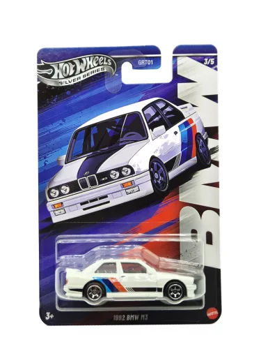 BMW M3 (1992) - BMW E30 M3 - 3/5 - card lung - Hot Wheels - 1:64