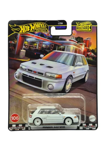 Hot Wheels Premium - Boulevard - Mazda 323 GTR - Hot Wheels - 1:64