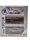 Set de 3 bucăți Skoda 130 LR - Fox18 - 1:64