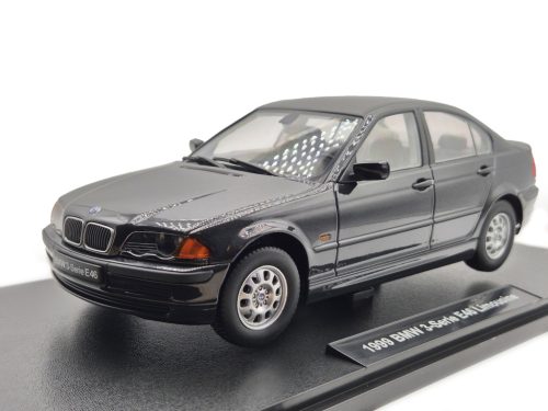 BMW E46 sedan (1999) - negru - KK-Scale - 1:18
