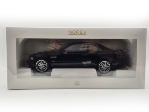 BMW E46 M3 CSL coupe (2003) - negru - Norev - 1:18