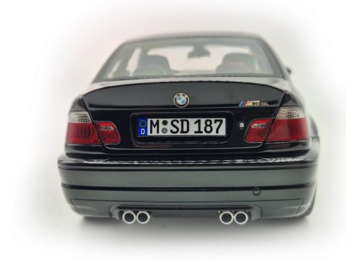 BMW E46 M3 CSL coupe (2003) - negru - Norev - 1:18