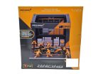 McLaren Pit Stop - dioramă box - MCL38 F1 #81 (2024) - Oscar Piastri - cu mecanici - Bburago - 1:43