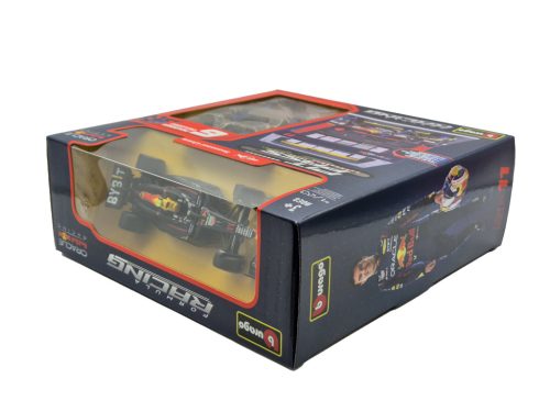 Red Bull Pit-Stop dioramă - RB20 F1 #11 (2023) - Sergio Pérez - cu mecanici - Bburago - 1:43