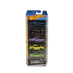 Set de 5 mașinuțe Hot Wheels - Fast & Furious - 1:64 