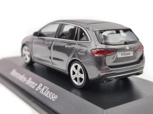 Mercedes Benz B-Class W247 (2018) - gri mountain - Herpa - 1:43