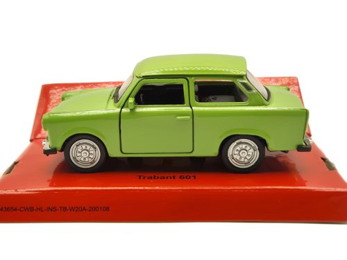 Trabant 601 - verde - Welly - 1:34 1/34 mașinuță de colecție