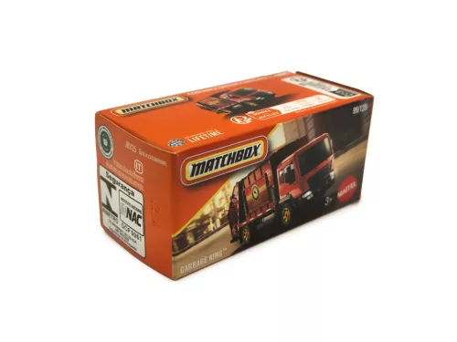 Garbage King - camion de gunoi - 99/125 - Matchbox - 1:64